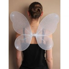 Glitter Fairy/Angel Wings - White