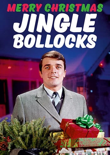 Comedy Christmas Card - Jingle Bollo*ks - The Ultimate Balloon & Party Shop