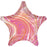 Marblez Foil Star Balloon - Pink
