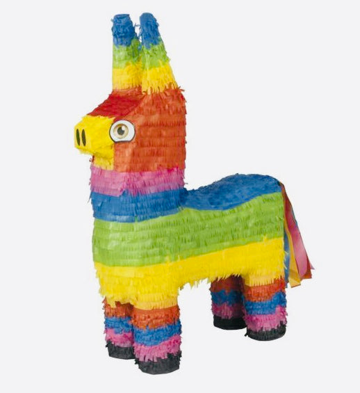 Party Piñata - Rainbow Donkey