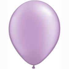 Latex Plain Balloons - Lilac (8pk)