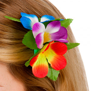 Hawaiian Flower Hair Clip