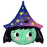 Halloween Jr Foil Balloon - Cute Witch