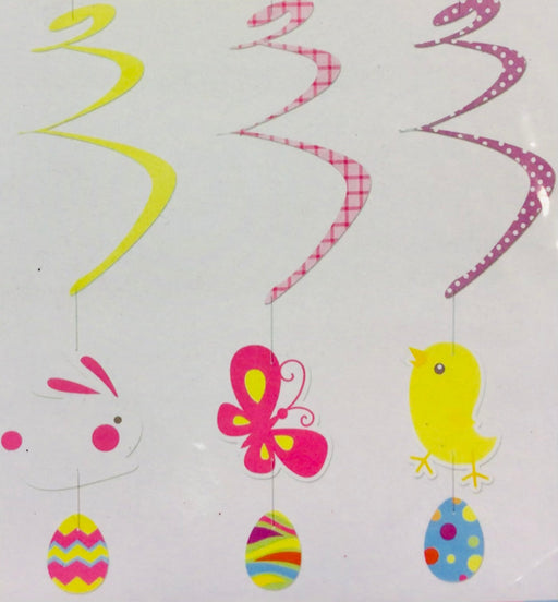 Easter Swirl Decorations