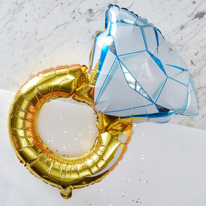 32” Foil Ring Balloon - Gold
