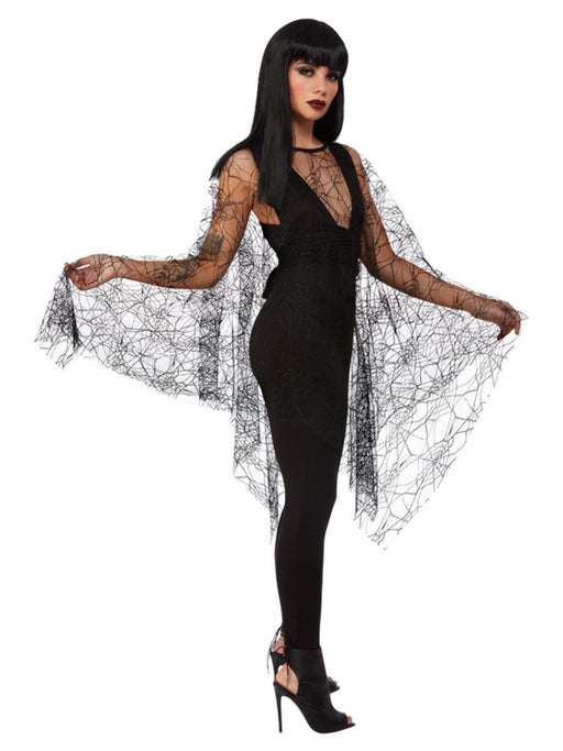 Spider Webb Lace Poncho - The Ultimate Balloon & Party Shop