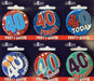 Age 40 birthday badges - The Ultimate Balloon & Party Shop