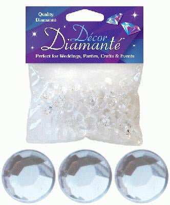 Diamanté Table Confetti - Clear