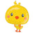 28" Easter Chicy Foil Balloon