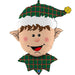 Supershape Foil Christmas Balloon - Elf (Tartan) - The Ultimate Balloon & Party Shop