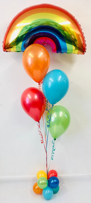 Rainbow Bright 5 Balloon Display - The Ultimate Balloon & Party Shop