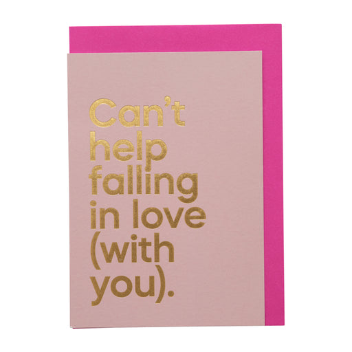 Say It With Songs Card - Can’t Help Falling In Love