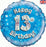 18" Foil Age 13 Balloon - Blue
