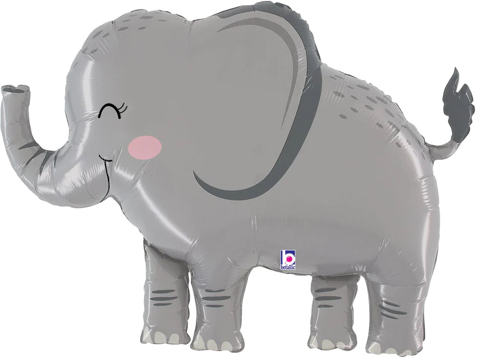 Jungle Elephant Super Shape Foil Balloon