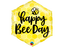 18" Foil Happy Bee Day Balloons
