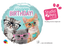 18" Foil Birthday Balloon - Party Kittens