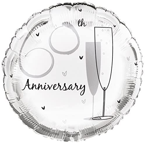60th Diamond Wedding Anniversary Balloon - The Ultimate Balloon & Party Shop