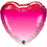 Heart Shaped Foil Balloon - Ombré - The Ultimate Balloon & Party Shop