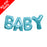 Baby Balloon Banner Kit - Blue - The Ultimate Balloon & Party Shop