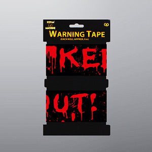 Warning Decoration Tape - Keep Out - The Ultimate Balloon & Party Shop