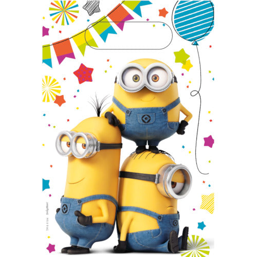 Paper Party Loot Bags - Minions