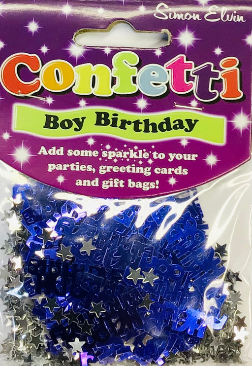 Birthday Confetti - Blue