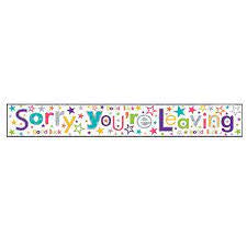 Banner - Sorry You're Leaving