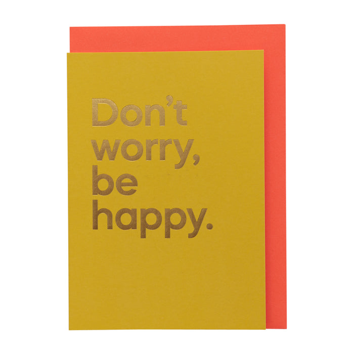 Say It With Songs Card - Don’t Worry Be Happy
