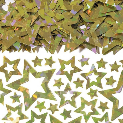 Large Gold Star Table Confetti