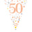 Age 50 Bunting - Rose Gold - The Ultimate Balloon & Party Shop