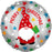 18" Foil Christmas Balloon - Merry Xmas Gnome