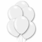 Latex Balloons (10pk) - Pearlised White