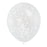Confetti Balloons White - The Ultimate Balloon & Party Shop