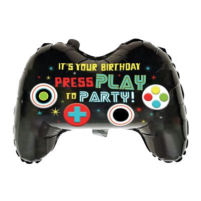 Supershape Game Controller Birthday Balloon