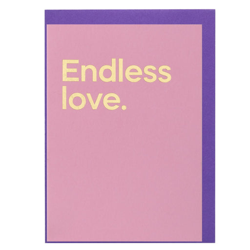 Say It With Songs Card - Endless Love