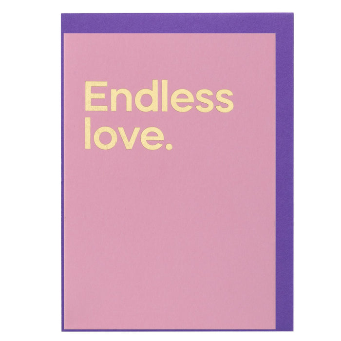 Say It With Songs Card - Endless Love