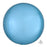 Orb Foil Balloon - Light Blue