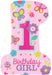 28" Foil 1st Birthday Balloon - Pink Super Shape - The Ultimate Balloon & Party Shop