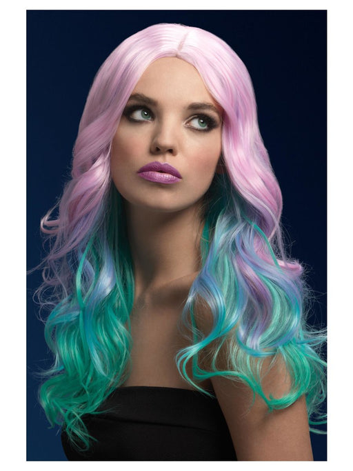 Khloe Dlx Rainbow Pastel Wig