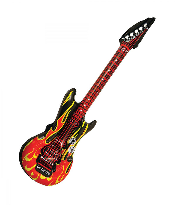 Inflatable Guitar - Flames