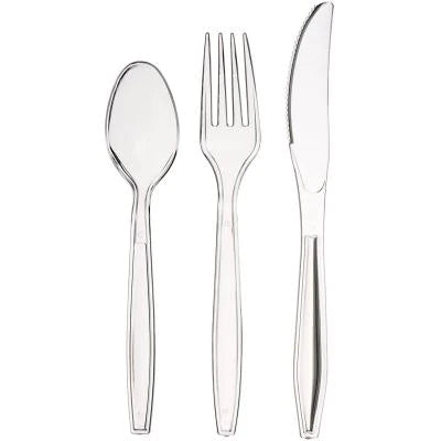 Plastic Cutlery Set (18pk) - Clear