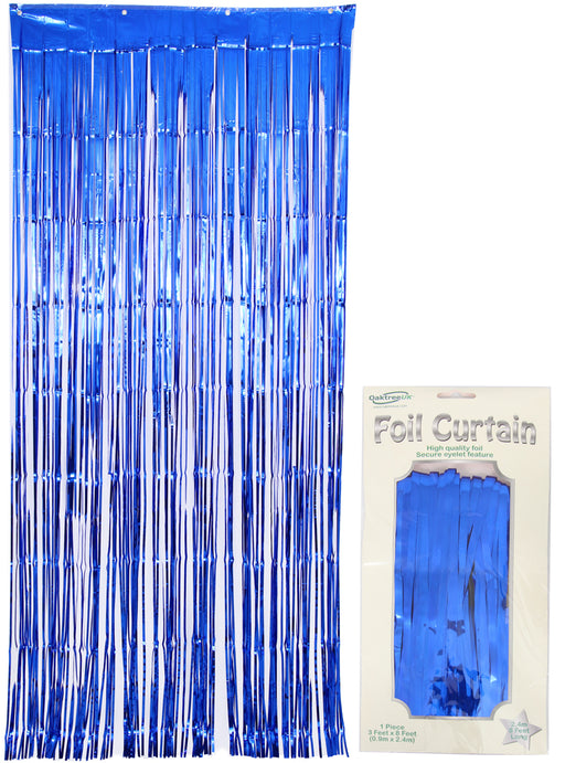 Tinsel Curtain - Dark Blue