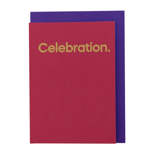 Say It With Songs Card - Celebration