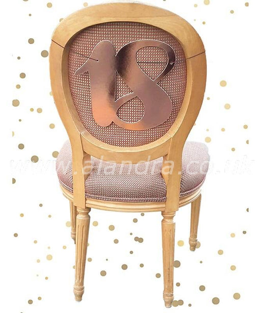 Birthday Chair Decoration - Age 18