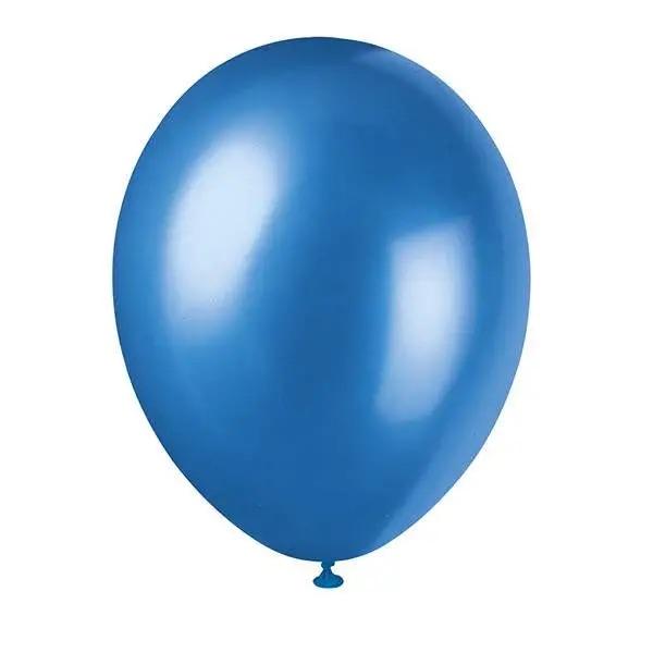Latex Plain Balloons - Royal Blue (10pk)