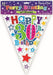 Age 30 Bunting - Bright - The Ultimate Balloon & Party Shop