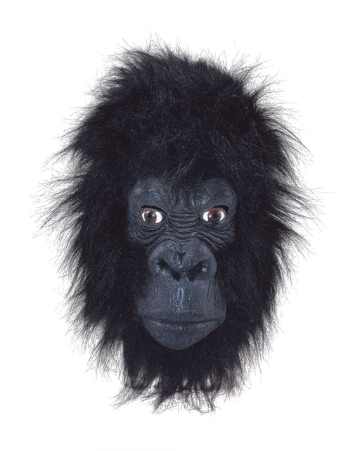 Rubber Overhead Animal Mask - Gorilla