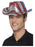 USA Glitter Cowboy Flocked Hat