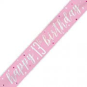 Age 13/teenager Birthday Banner