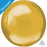 Orb Foil Balloon - Gold - The Ultimate Balloon & Party Shop